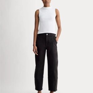 Everlane The Utility Barrel Pant - black